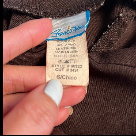 Vintage Timeless Chocolate & Pink Strapless Dress - Picture 5 of 5